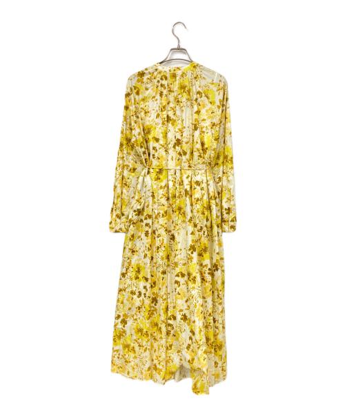 Mila Owen（ミラオーウェン）Mila Owen (ミラオーウェン) 長袖ワンピース イエロー サイズ:1の古着・服飾アイテム