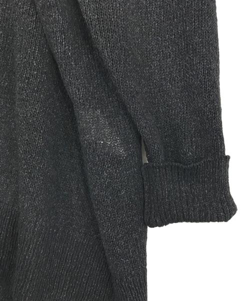 JOURNAL STANDARD（ジャーナルスタンダード）JOURNAL STANDARD (ジャーナルスタンダード) ペーパーヤーンVネックカーディガン ブラック サイズ:FREEの古着・服飾アイテム