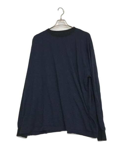 ONC MERINO（オーエヌシーメリノ）ONC MERINO (オーエヌシーメリノ) Long Sleeve T-shirt ネイビー サイズ:5の古着・服飾アイテム