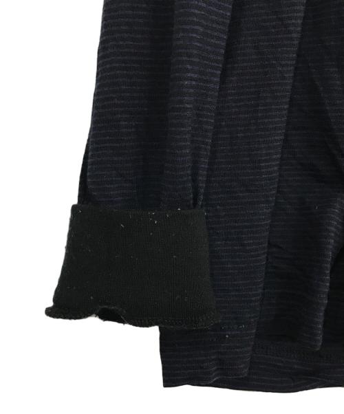 ONC MERINO（オーエヌシーメリノ）ONC MERINO (オーエヌシーメリノ) Long Sleeve T-shirt ネイビー サイズ:5の古着・服飾アイテム