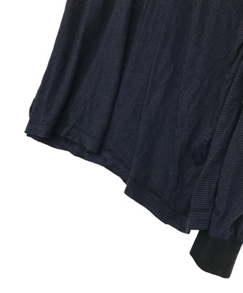 ONC MERINO（オーエヌシーメリノ）ONC MERINO (オーエヌシーメリノ) Long Sleeve T-shirt ネイビー サイズ:5の古着・服飾アイテム