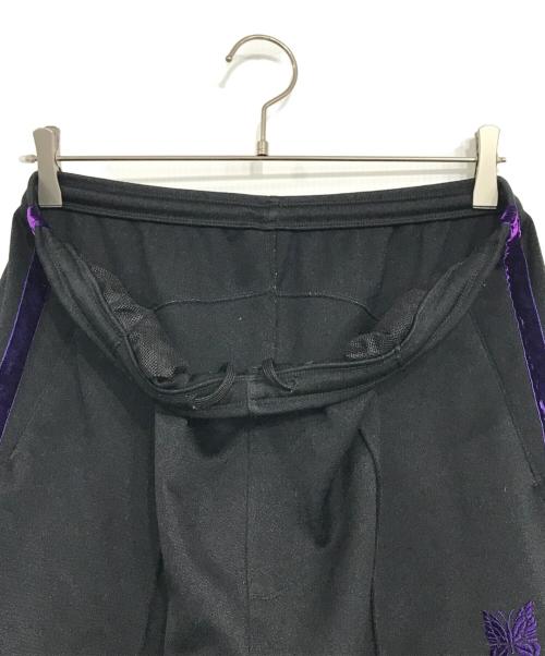 Needles（ニードルズ）Needles (ニードルズ) Side Line Center Seam Pant - Poly Smooth ブラック サイズ:Lの古着・服飾アイテム