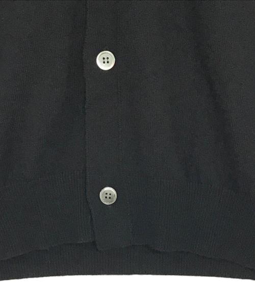 PLAY COMME des GARCONS（プレイコムデギャルソン）PLAY COMME des GARCONS (プレイ コムデギャルソン) Unisex V-Neck Cardigan ブラック サイズ:XLの古着・服飾アイテム