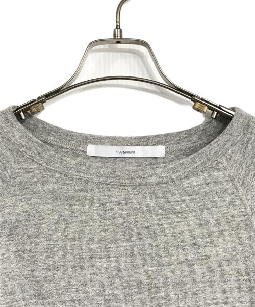 FRAMeWORK（フレームワーク）FRAMeWORK (フレームワーク) NEWスラブベアテンプルオーバー グレー サイズ:FREEの古着・服飾アイテム