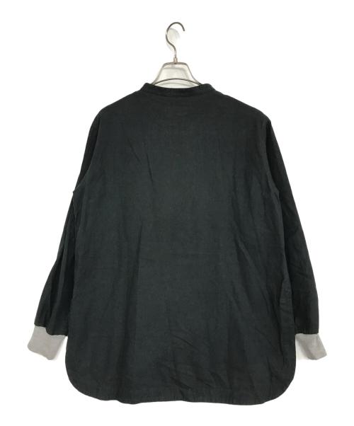 motone（モートン）motone (モートン) エンゲイシャツ ブラック サイズ:Mの古着・服飾アイテム