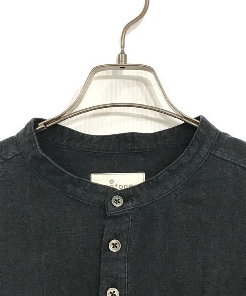 motone（モートン）motone (モートン) エンゲイシャツ ブラック サイズ:Mの古着・服飾アイテム
