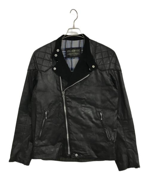ADDICT CLOTHES（アディクト クローズ）ADDICT CLOTHES (アディクト クローズ) オイルドレジスタンスジャケット/Waxed Resistance Jacket ブラック サイズ:38の古着・服飾アイテム