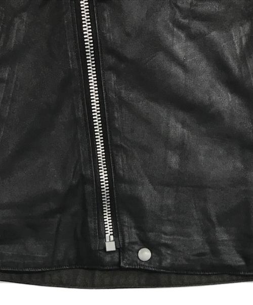ADDICT CLOTHES（アディクト クローズ）ADDICT CLOTHES (アディクト クローズ) オイルドレジスタンスジャケット/Waxed Resistance Jacket ブラック サイズ:38の古着・服飾アイテム