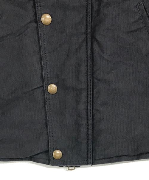 ADDICT CLOTHES（アディクト クローズ）ADDICT CLOTHES (アディクト クローズ) COTTON ULSTER VEST ブラック サイズ:40の古着・服飾アイテム