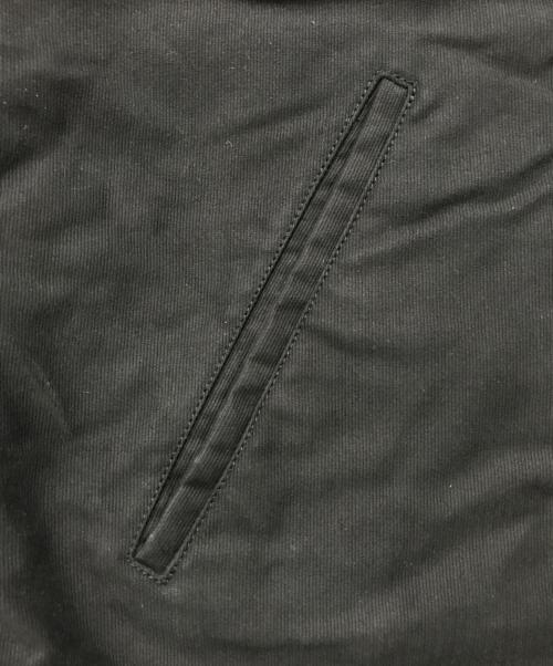 ADDICT CLOTHES（アディクト クローズ）ADDICT CLOTHES (アディクト クローズ) COTTON ULSTER VEST ブラック サイズ:40の古着・服飾アイテム