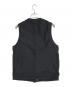 ADDICT CLOTHES (アディクト クローズ) COTTON ULSTER VEST ブラック サイズ:40：19000円