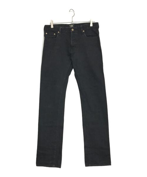 ADDICT CLOTHES（アディクト クローズ）ADDICT CLOTHES (アディクト クローズ) デニムパンツ ブラック サイズ:32の古着・服飾アイテム