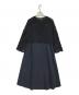 ADORE (アドーア) レースブラウス付きワンピース ネイビー サイズ:36：5000円