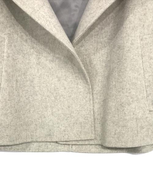 ADORE（アドーア）ADORE (アドーア) ウールショートジャケット グレー サイズ:36の古着・服飾アイテム