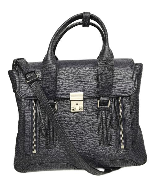 3.1 phillip lim（スリーワンフィリップリム）3.1 phillip lim (スリーワンフィリップリム) 2WAYバッグ パープルの古着・服飾アイテム