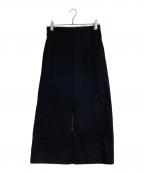 journal standard L'essageジャーナルスタンダード レサージュ）の古着「LUMINARY ウールスカート」｜ブラック