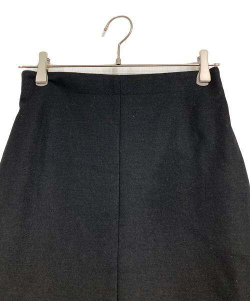 journal standard L'essage（ジャーナルスタンダード レサージュ）journal standard L'essage (ジャーナルスタンダード レサージュ) LUMINARY ウールスカート ブラック サイズ:38の古着・服飾アイテム