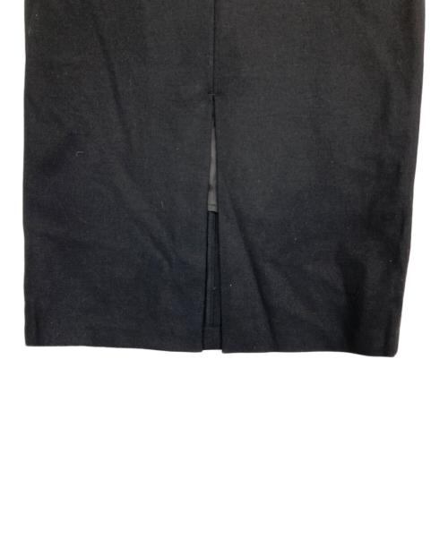 journal standard L'essage（ジャーナルスタンダード レサージュ）journal standard L'essage (ジャーナルスタンダード レサージュ) LUMINARY ウールスカート ブラック サイズ:38の古着・服飾アイテム