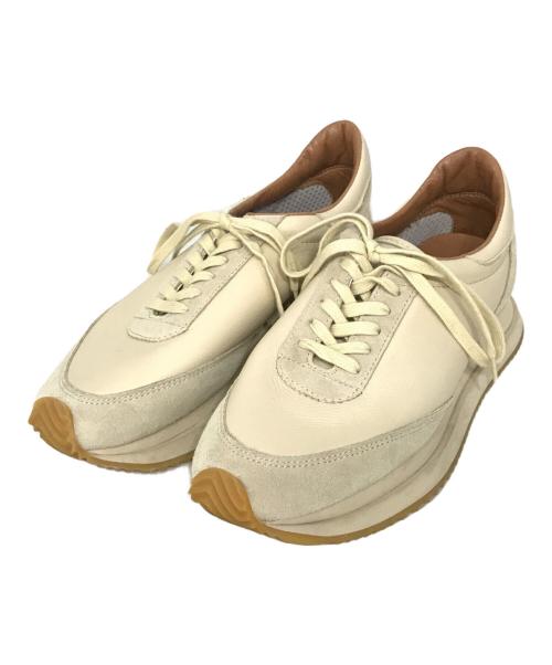 reproduction of found（リプロダクションオブファウンド）REPRODUCTION OF FOUND (リプロダクションオブファウンド) スニーカー ベージュ サイズ:37の古着・服飾アイテム