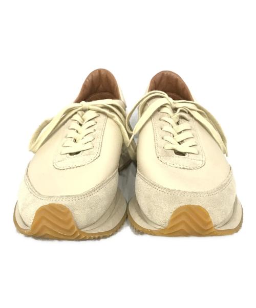 reproduction of found（リプロダクションオブファウンド）REPRODUCTION OF FOUND (リプロダクションオブファウンド) スニーカー ベージュ サイズ:37の古着・服飾アイテム