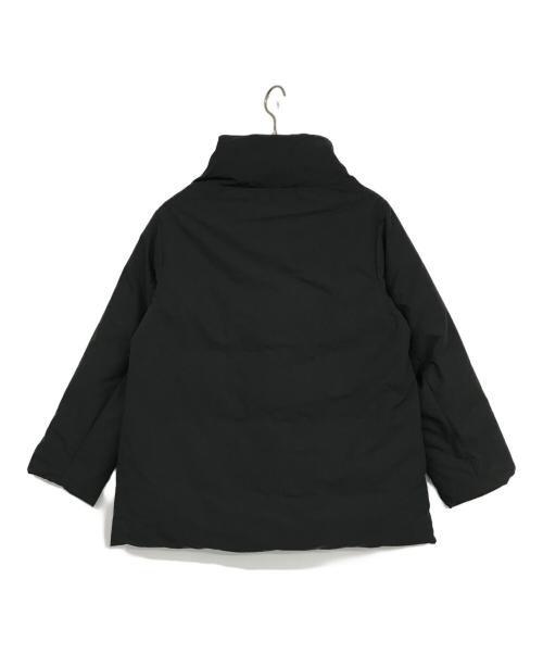 miffew（ミフュー）miffew (ミフュー) スクエアミドルダウンコート ブラック サイズ:2の古着・服飾アイテム