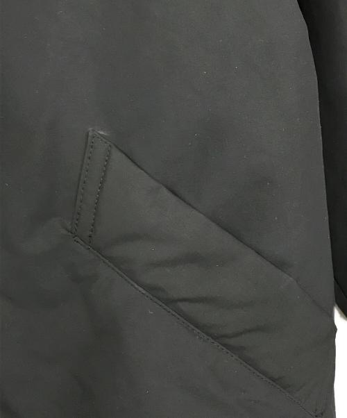 miffew（ミフュー）miffew (ミフュー) スクエアミドルダウンコート ブラック サイズ:2の古着・服飾アイテム