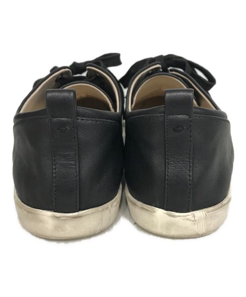 MARGARET HOWELL idea（マーガレット ハウエル アイディア）MARGARET HOWELL idea (マーガレット ハウエル アイディア) ローカットスニーカー ブラック サイズ:24 1/2の古着・服飾アイテム