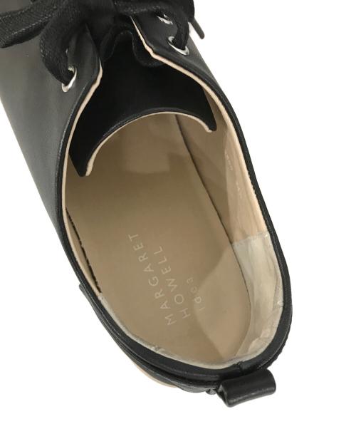 MARGARET HOWELL idea（マーガレット ハウエル アイディア）MARGARET HOWELL idea (マーガレット ハウエル アイディア) ローカットスニーカー ブラック サイズ:24 1/2の古着・服飾アイテム