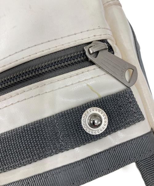 PORTER（ポーター）PORTER (ポーター) ボディーバッグ ホワイトの古着・服飾アイテム