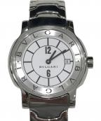 BVLGARIブルガリ）の古着「ソロテンポ　リストウォッチ」｜ホワイト