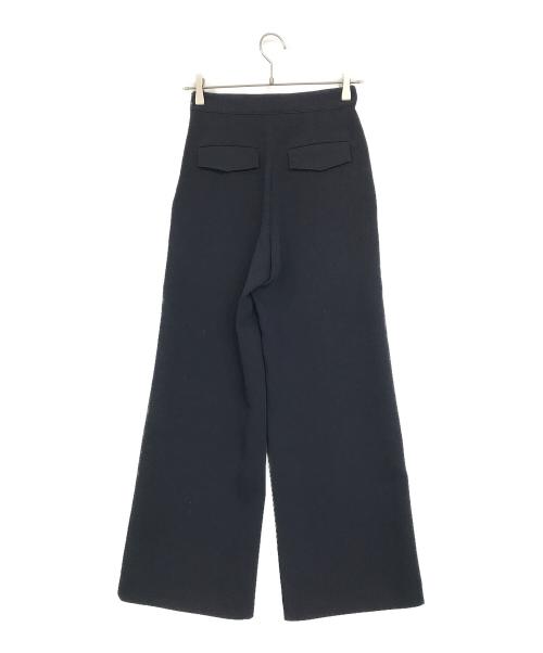allureville（アルアバイル）allureville (アルアバイル) ダブルクロスマリンパンツ ネイビーの古着・服飾アイテム