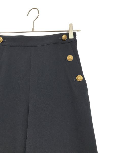 allureville（アルアバイル）allureville (アルアバイル) ダブルクロスマリンパンツ ネイビーの古着・服飾アイテム