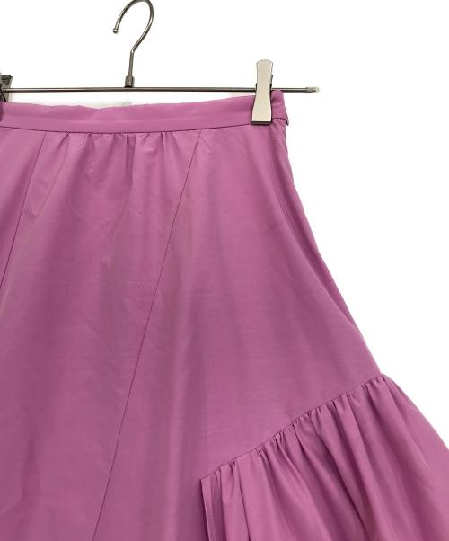 CELFORD（セルフォード）CELFORD (セルフォード) アシンメトリーギャザースカート ピンク サイズ:32の古着・服飾アイテム