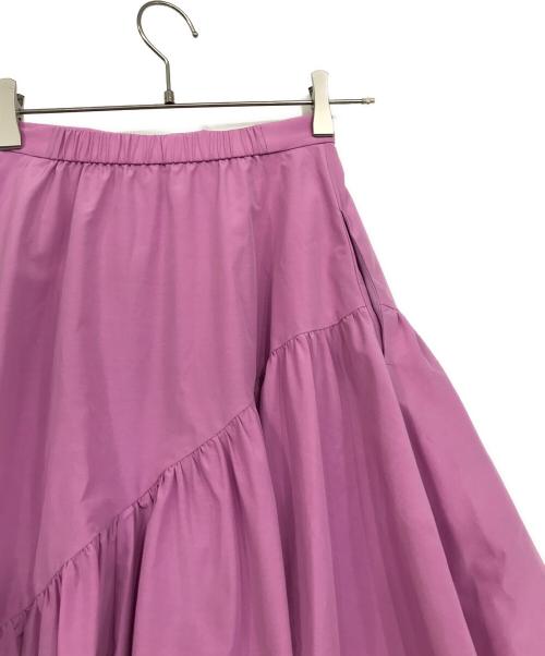 CELFORD（セルフォード）CELFORD (セルフォード) アシンメトリーギャザースカート ピンク サイズ:32の古着・服飾アイテム