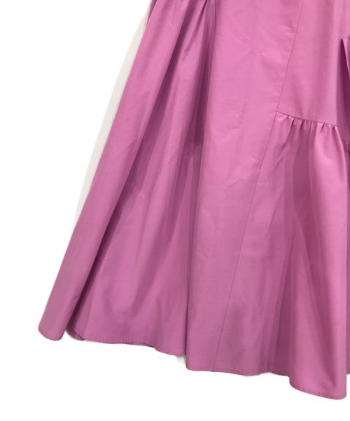 CELFORD（セルフォード）CELFORD (セルフォード) アシンメトリーギャザースカート ピンク サイズ:32の古着・服飾アイテム