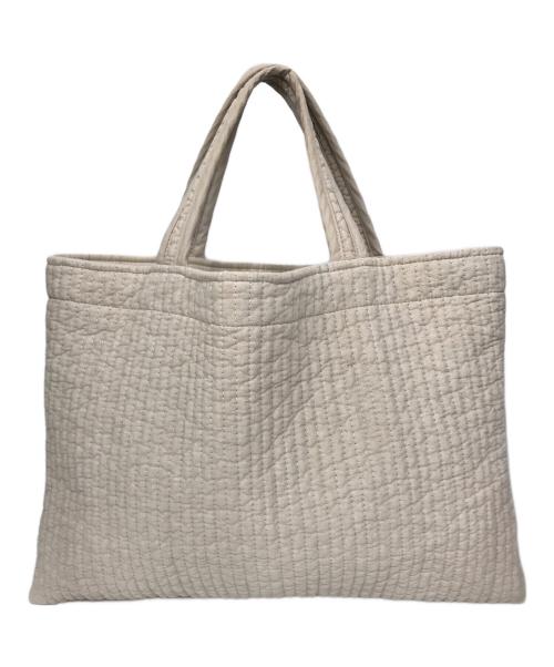 pionunnal（ピオヌンナル）pionunnal (ピオヌンナル) トートバッグ ベージュの古着・服飾アイテム