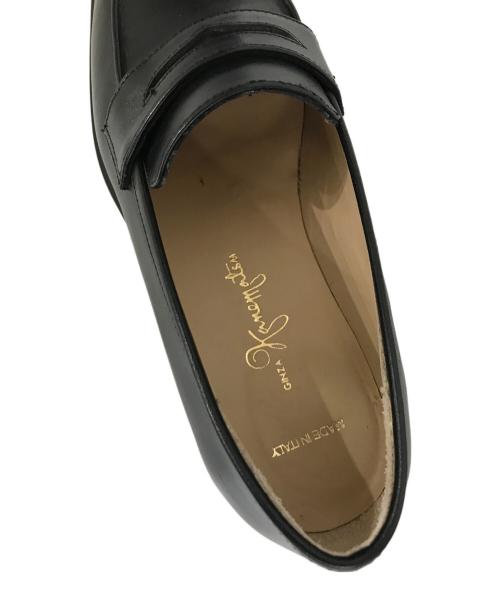 GINZA kanematsu（ギンザ カネマツ）GINZA kanematsu (ギンザ カネマツ) ローファー ブラック サイズ:24　1/2の古着・服飾アイテム