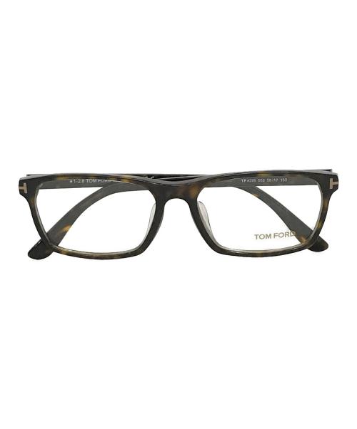 TOM FORD（トムフォード）TOM FORD (トムフォード) アイウェア ブラウン サイズ:58□17 150の古着・服飾アイテム