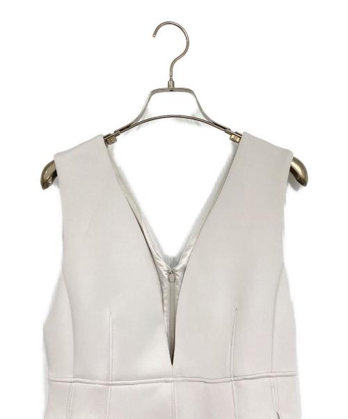 CELFORD（セルフォード）CELFORD (セルフォード) ポンチジャンパードレス グレー サイズ:38の古着・服飾アイテム