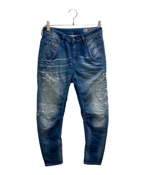 DIESEL（ディーゼル）DIESEL (ディーゼル) FAYZA-NE デニムパンツ インディゴ サイズ:W25の古着・服飾アイテム