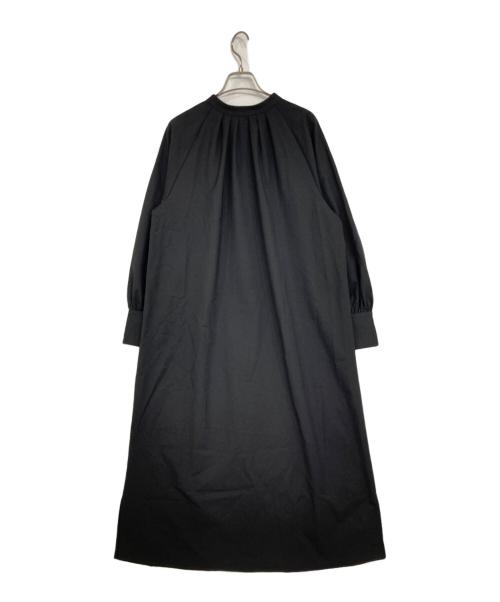 LAUTRE AMONT（ロートレアモン）LAUTRE AMONT (ロートレアモン) バンドカラー前後2wayワンピース ブラック サイズ:38の古着・服飾アイテム