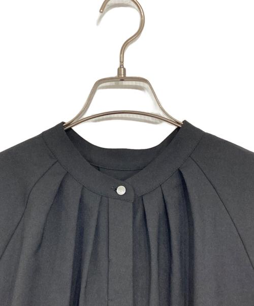 LAUTRE AMONT（ロートレアモン）LAUTRE AMONT (ロートレアモン) バンドカラー前後2wayワンピース ブラック サイズ:38の古着・服飾アイテム