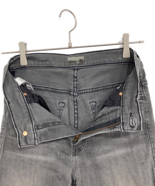 mother（マザー）mother (マザー) ストレッチデニムパンツ グレー サイズ:25の古着・服飾アイテム