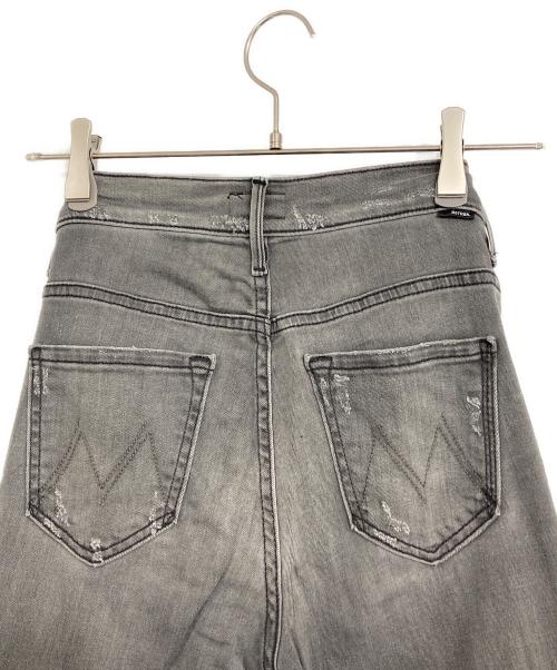 mother（マザー）mother (マザー) ストレッチデニムパンツ グレー サイズ:25の古着・服飾アイテム