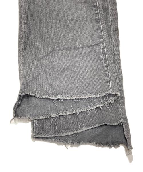mother（マザー）mother (マザー) ストレッチデニムパンツ グレー サイズ:25の古着・服飾アイテム