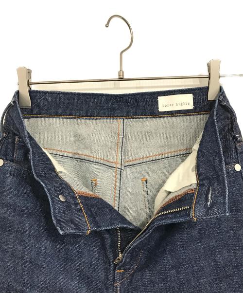upper hights（アッパーハイツ）upper hights (アッパーハイツ) THE HIGH RISE BIRKIN ネイビー サイズ:22の古着・服飾アイテム