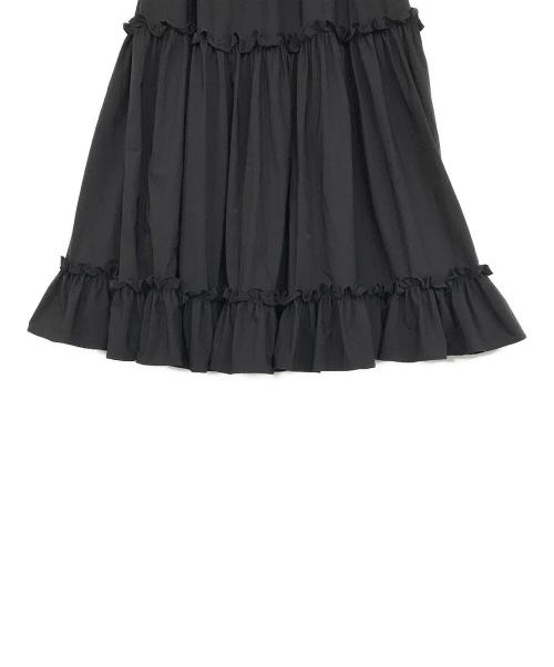 Ame no chi Hare（アメノチハレ）Ame no chi Hare (アメノチハレ) ティアードロングスカート ブラック サイズ:Sの古着・服飾アイテム