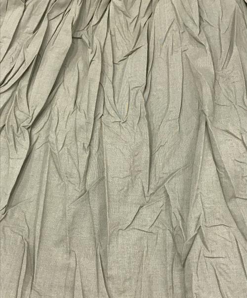 PLEATS PLEASE（プリーツプリーズ）PLEATS PLEASE (プリーツプリーズ) シワ加工スカート オリーブ サイズ:3の古着・服飾アイテム