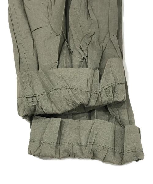 PLEATS PLEASE（プリーツプリーズ）PLEATS PLEASE (プリーツプリーズ) シワ加工長袖シャツ オリーブ サイズ:3の古着・服飾アイテム