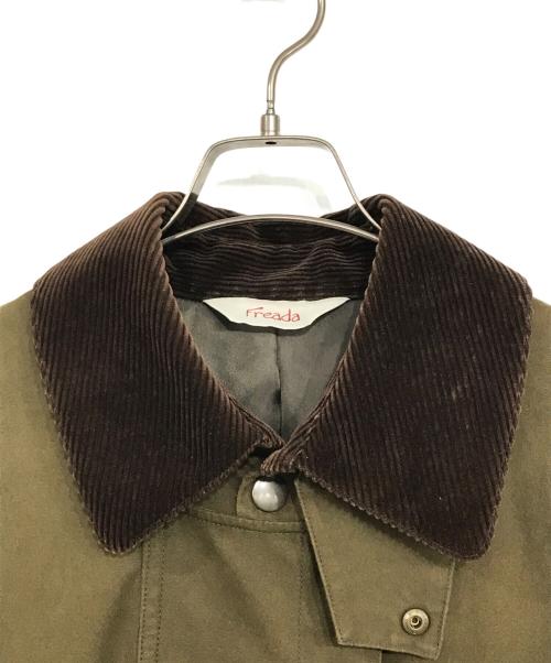 freada（フリーダ）Freada (フリーダ) オールウェザーコート オリーブ サイズ:FREEの古着・服飾アイテム